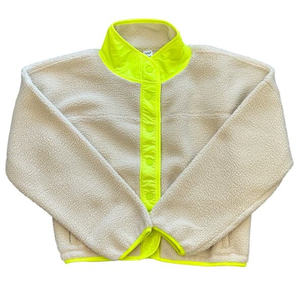 Old Navy Girls Sherpa Jacket Large 10-12y NWT - Picture 1 of 8